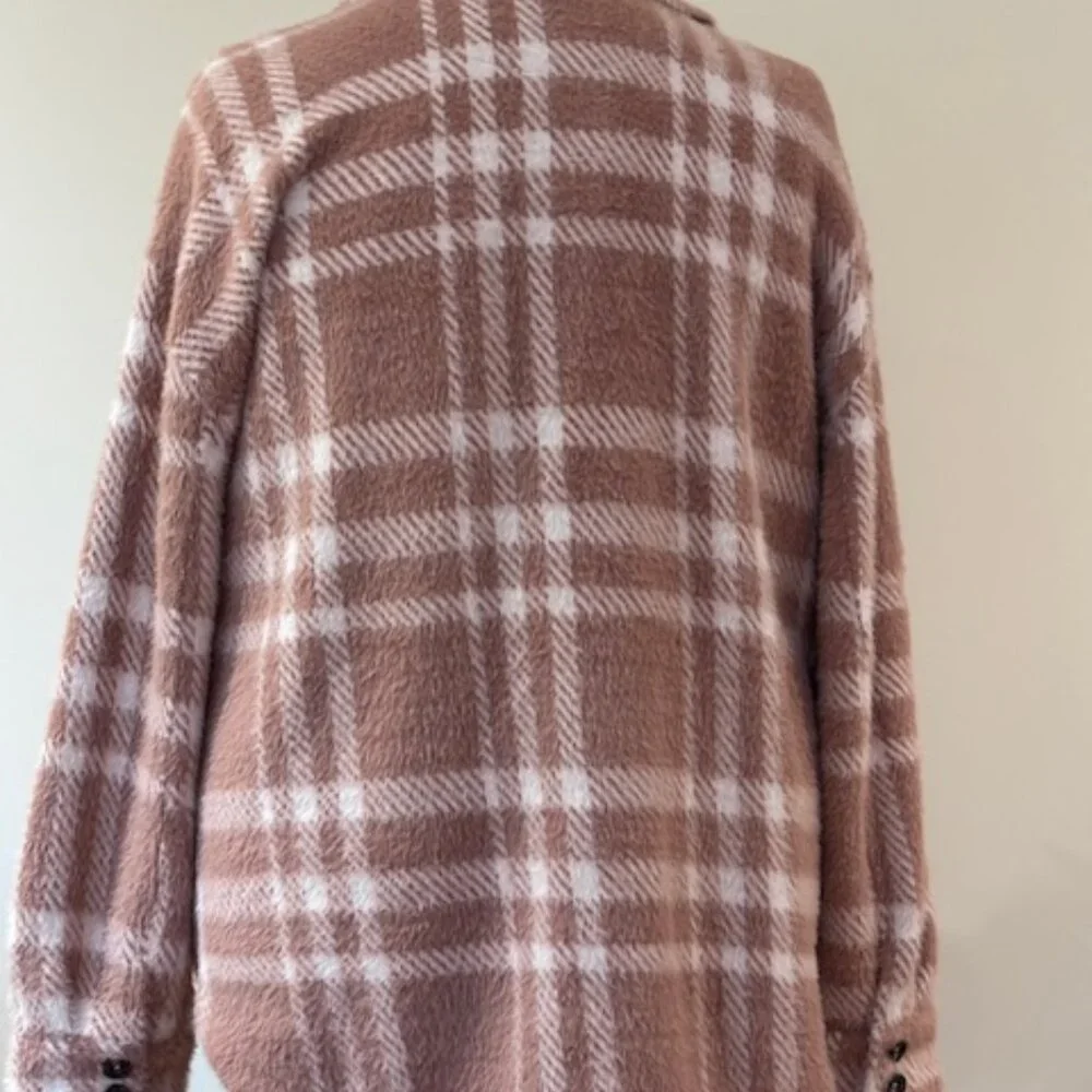 Tribal Plaid Lightweight Casual Jacket - Picture 6 of 6